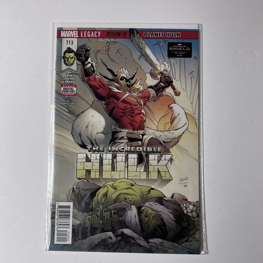 The Incredible Hulk - Return To Planet Hulk 713 Marvel 2008